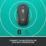 Logitech Signature M650 Sans fil moyen, Souris Graphite