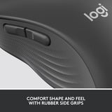 Logitech Signature M650, Souris Graphite, Taille M