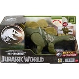 Mattel JURASSIC WORLD – Figurine Hesperosaurus Rugissement Féroce Jurassic World – Figurine Hesperosaurus Rugissement Féroce, Figurine à collectionner, Film et série TV, Batteries requises