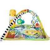 Mattel – Mon Tapis de la Jungle 2.0, Arche de jeu/couverture Tapis de jeux pour bébé, Barre d'activités, Sonore, Multicolore, Plastique