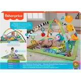Mattel – Mon Tapis de la Jungle 2.0, Arche de jeu/couverture Tapis de jeux pour bébé, Barre d'activités, Sonore, Multicolore, Plastique