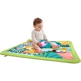 Mattel – Mon Tapis de la Jungle 2.0, Arche de jeu/couverture Tapis de jeux pour bébé, Barre d'activités, Sonore, Multicolore, Plastique