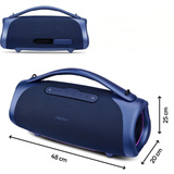 Medion Life P61768 Enceinte Bluetooth portable XL, Haut-parleur Bleu