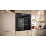 Neff N 50 B6ACH7AG3 four 71 L Noir, Gris Noir/graphite, Moyenne, Four électrique, 71 L, 71 L, 30 - 275 °C, Hydrolytique + Pyrolytique