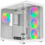 Ocypus Iota C70 Curve ARGB Digital boîtier midi tower Blanc | 2x USB-A | 1x USB-C | RGB | Window