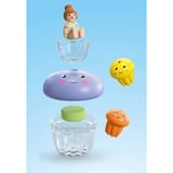 PLAYMOBIL Junior Aqua & Tinti : Famille de méduses colorées, Jouets de construction 