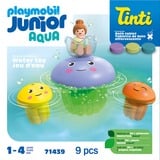 PLAYMOBIL Junior Aqua & Tinti : Famille de méduses colorées, Jouets de construction 