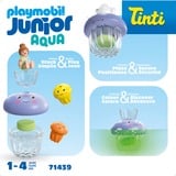 PLAYMOBIL Junior Aqua & Tinti : Famille de méduses colorées, Jouets de construction 