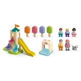 PLAYMOBIL Junior : tour d'aventure avec stand de glace, Jouets de construction 