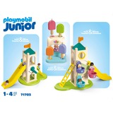 PLAYMOBIL Junior : tour d'aventure avec stand de glace, Jouets de construction 
