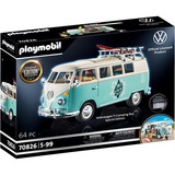 PLAYMOBIL Volkswagen - Campingbus T1 - Édition spéciale, Jouets de construction 70826