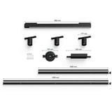 Philips Hue Perifo straight basic ceiling set (3 spots, 1 luminaire à lattes), Lampe Noir, Philips Hue White and Color ambiance Kit de base Perifo pour plafond, droit (3 spots, 1 barre lumineuse), Spot d'éclairage intelligent, Bluetooth, Noir, LED intégrée, Métal, Synthétiques, Ampoule(s) non remplaçable(s)