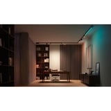 Philips Hue Perifo straight basic ceiling set (3 spots, 1 luminaire à lattes), Lampe Noir, Philips Hue White and Color ambiance Kit de base Perifo pour plafond, droit (3 spots, 1 barre lumineuse), Spot d'éclairage intelligent, Bluetooth, Noir, LED intégrée, Métal, Synthétiques, Ampoule(s) non remplaçable(s)