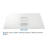 Samsung M8 M80F écran plat de PC 81,3 cm (32") 3840 x 2160 pixels 4K Ultra HD LCD Blanc Moniteur Blanc, 1x HDMI, 1x USB-C, 2x USB-A, 81,3 cm (32"), 3840 x 2160 pixels, 4K Ultra HD, LCD, 4 ms, Blanc