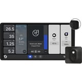 Shelly Wall Display X2 Black + Blu H&T, Panneau de contrôle Noir