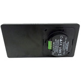 Shelly Wall Display X2 Black + Blu H&T, Panneau de contrôle Noir