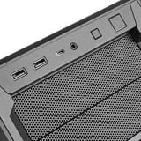 SilverStone SETA D1 boîtier midi tower Noir | 2x USB-A | 1x USB-C