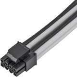 SilverStone SST-PP07E-EPS8BW, Câble d'extension Noir/Blanc