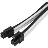 SilverStone SST-PP07E-EPS8BW, Câble d'extension Noir/Blanc