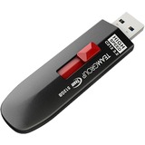 Team Group C212 lecteur USB flash 256 Go USB Type-A 3.2 Gen 2 (3.1 Gen 2) Noir, Clé USB Noir/Rouge, 256 Go, USB Type-A, 3.2 Gen 2 (3.1 Gen 2), 600 Mo/s, Slide, Noir