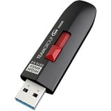 Team Group C212 lecteur USB flash 256 Go USB Type-A 3.2 Gen 2 (3.1 Gen 2) Noir, Clé USB Noir/Rouge, 256 Go, USB Type-A, 3.2 Gen 2 (3.1 Gen 2), 600 Mo/s, Slide, Noir