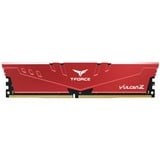 Team Group T-FORCE VULCAN Z TLZRD416G3600HC18J01 module de mémoire 16 Go 1 x 16 Go DDR4 3600 MHz, Mémoire vive Rouge, 16 Go, 1 x 16 Go, DDR4, 3600 MHz, 288-pin DIMM