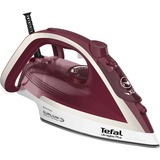 Tefal Ultimate Pure FV6810E0 fer à repasser Fer à vapeur 2800 W Rouge, Argent Bordeaux/Blanc, Fer à vapeur, 2 m, 250 g/min, Rouge, Argent, 50 g/min, 0,27 L