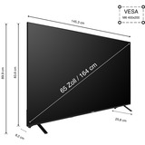 Telefunken  65" Ultra HD TV QLED Noir