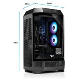 Thermaltake FTW T300 5060, PC gaming Noir/transparent