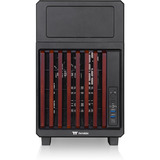 Thermaltake TR200 WS boîtier mini tower Noir/bois | 2x USB-A | 1x USB-C