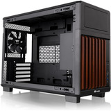 Thermaltake TR200 WS boîtier mini tower Noir/bois | 2x USB-A | 1x USB-C