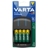 Varta 57647 101 451 chargeur de batterie Secteur Noir, Hybrides nickel-métal (NiMH), AA, AAA, 4 pièce(s), Piles fournies