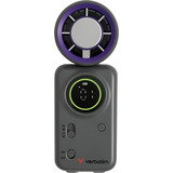 Verbatim Cool 'n' Go Ice Touch Mini, Ventilateur Gris/lilas