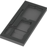 Wera 9850 Insert en mousse pour Kraftform Kompakt et Tool-Check PLUS Set 1, vide, Dépôt Noir/gris