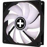 Xilence Performance A+ XF063 Boitier PC Ventilateur 12 cm Noir 1 pièce(s) ventilateur de boîtier RGB  Noir, 120 x 120 x 25 mm, PWM, Ventilateur, 12 cm, 500 tr/min, 1500 tr/min, 32,5 dB, 119 cfm