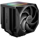 be quiet! Dark Rock Elite Refroidisseur CPU RGB  Noir, Connecteur de ventilateur PWM 4 broches