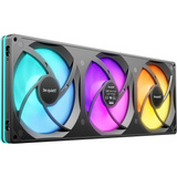 be quiet! Light Wings Pro IO 420mm ventilateurs de boîtier RGB  Noir, 3 pièces, 420 x 140 x 28 mm