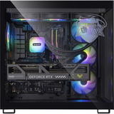 ALTERNATE ALT-aTTaX-AMD-001, PC gaming Noir/transparent