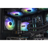 ALTERNATE ALT-aTTaX-AMD-001, PC gaming Noir/transparent