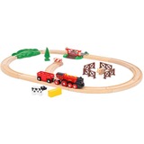 BRIO World Rote Lola Ensemble de train ferme 