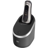 Braun Series 9 Pro+ 9565cc Wet & Dry Rasoir à grille Tondeuse Métallique Acier inoxydable/Noir, Rasoir à grille, Métallique, Batterie, Lithium-Ion (Li-Ion), 60 min, Boîte