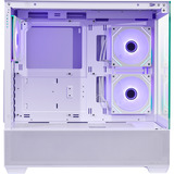 Cooler Master Elite 690 Blanc boîtier midi tower Blanc/bois | 2x USB-A | 1x USB-C | RGB | Verre Trempé