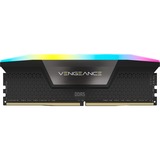 Corsair 96 Go DDR5-5600 Kit, Mémoire vive Noir, CMH96GX5M2B5600C40, Vengeance RGB, XMP