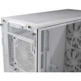 Corsair FRAME 5000D WOOD RS boîtier midi tower Blanc/bois | 3x USB-C | Verre Trempé