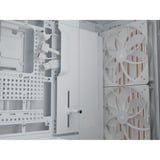 Corsair FRAME 5000D WOOD RS boîtier midi tower Blanc/bois | 3x USB-C | Verre Trempé