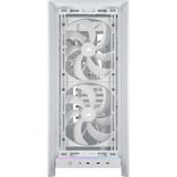 Corsair FRAME 5000D WOOD RS boîtier midi tower Blanc/bois | 3x USB-C | Verre Trempé