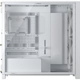 Corsair FRAME 5000D WOOD RS boîtier midi tower Blanc/bois | 3x USB-C | Verre Trempé
