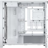 Corsair FRAME 5000D WOOD RS boîtier midi tower Blanc/bois | 3x USB-C | Verre Trempé