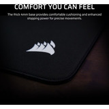 Corsair MM PRO Control - Medium, Tapis de souris gaming Noir