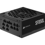 Corsair SF850L, 850 Watt alimentation  Noir, Gestion des câbles